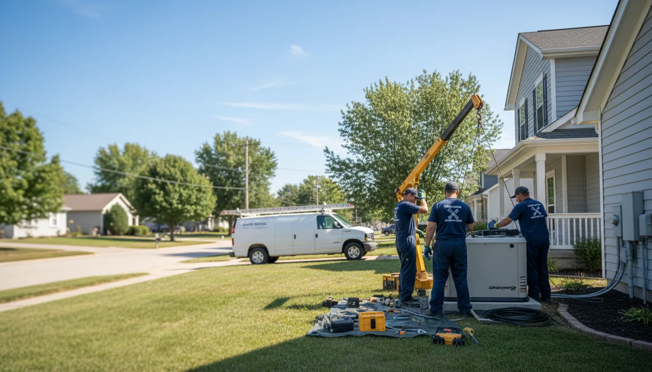 Generator Installation in Darrouzett, TX near me